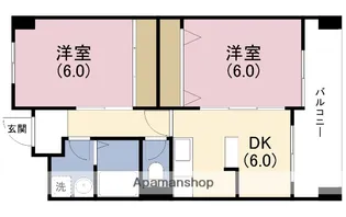 グランドールサンパティオ【3階】の間取り