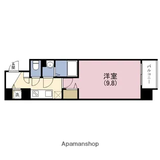 グランシャリオモア【1階】の間取り