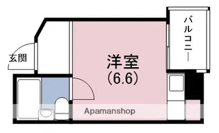 メゾンブランシェ1番館【7階】の間取り
