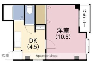 大阪府大阪市此花区梅香3丁目【マンション】の間取り