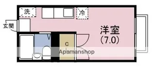 エステートピアユウ【2階】の間取り