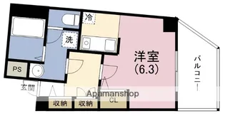 ステラハウスうめきた【3階】の間取り