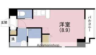 ボナールIZUMI【6階】の間取り