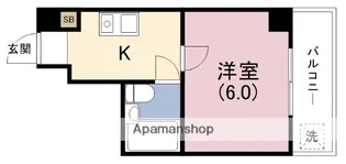 エクステンド福島(旧グレイスフル福島)【5階】の間取り