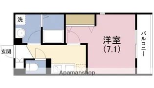 アートレジデンス春日出北【2階】の間取り