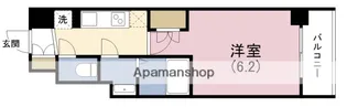 BPRレジデンス新梅田【12階】の間取り