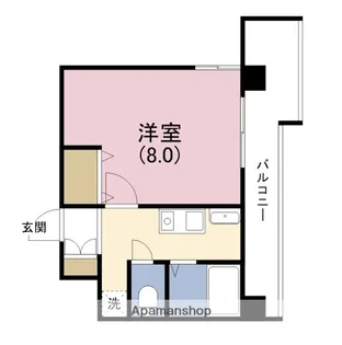 新梅田プライム【5階】の間取り