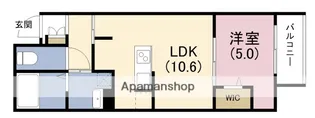 Bonheur K【3階】の間取り