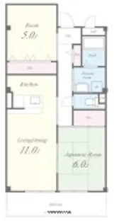 コンフォール【2階】の間取り