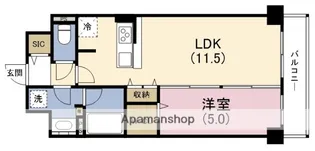 レイワニティ プレイス【2階】の間取り