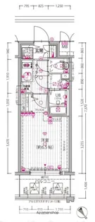 エスリード大阪プライムゲート【2階】の間取り