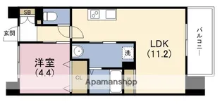 GLUCKMAISON S−EBIE XI【2階】の間取り