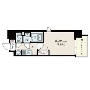 Quintet JOTONOE【10階】の間取り