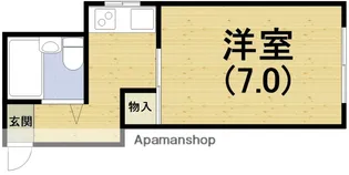 ホワイトハウス【2階】の間取り