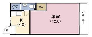 大阪府大阪市此花区伝法6丁目【マンション】の間取り