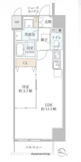 SARNATH海老江【9階】の間取り