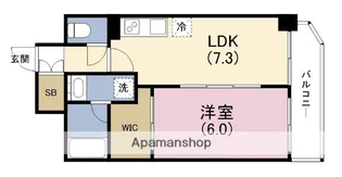 エステムコート新梅田【3階】の間取り