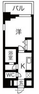 LAULE’A KASHIMA【7階】の間取り