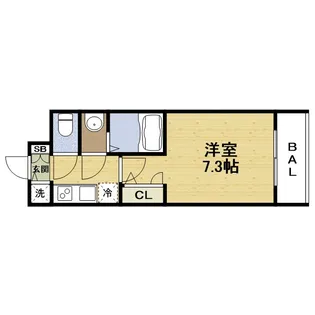 SーRESIDENCE都島ELEGANT【12階】の間取り