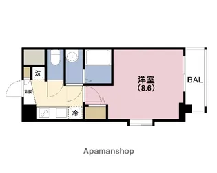 スプランディッドⅦ(セブン)【4階】の間取り