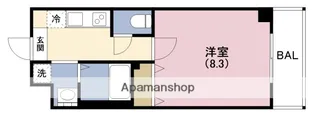 CION NISHIKUJO【6階】の間取り