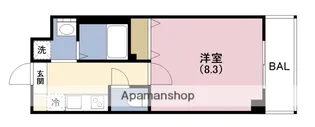 CION NISHIKUJO【5階】の間取り