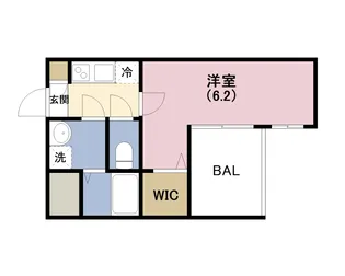 JMFレジデンス海老江【3階】の間取り