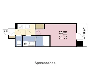 CREST TAPP 野田【7階】の間取り