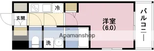 エスリードレジデンス梅田フロント【9階】の間取り