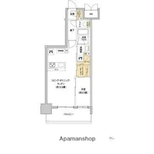 リビオメゾン新大阪【10階】の間取り