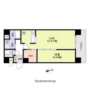 JJ RESIDENCE NISHIKUJO【4階】の間取り