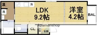グラシェス大和田【2階】の間取り