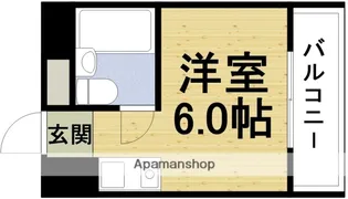 エスティライフ姫島公園【6階】の間取り