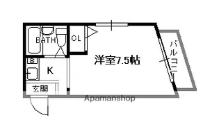 ネクスト西九条【5階】の間取り