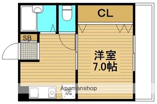 メゾンDEペペ【203号室】の間取り