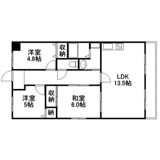プロスペラーレ・ファミーリア【103号室】の間取り