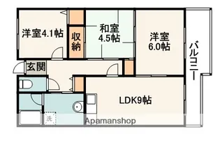 GROOVE箕面【2階】の間取り