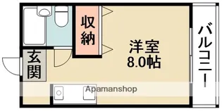 大阪府箕面市小野原東5丁目【マンション】の間取り