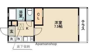 I・ESPACE【1階】の間取り