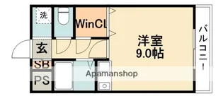 カサモラーダ船場【4階】の間取り