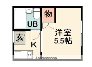 梶マンション【2階】の間取り