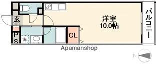 アヴァンセ箕面小野原【2階】の間取り