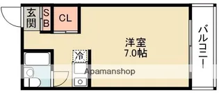 ユンゲハイム小野原【1階】の間取り