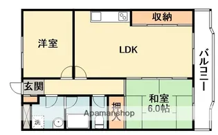 グリーンハイム【3階】の間取り