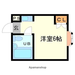 大阪府箕面市石丸3丁目【マンション】の間取り