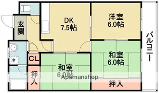 旭永ビル【3階】の間取り
