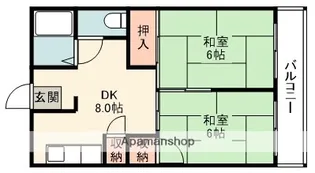 千里ローレルハイツ【5階】の間取り