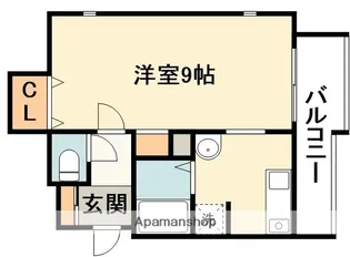 Villa Ciel(ヴィラシェル)【2階】の間取り