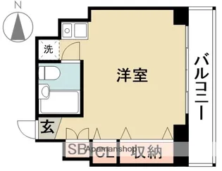 パーキーK【4階】の間取り