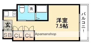 INOVE千里万博公園【3階】の間取り